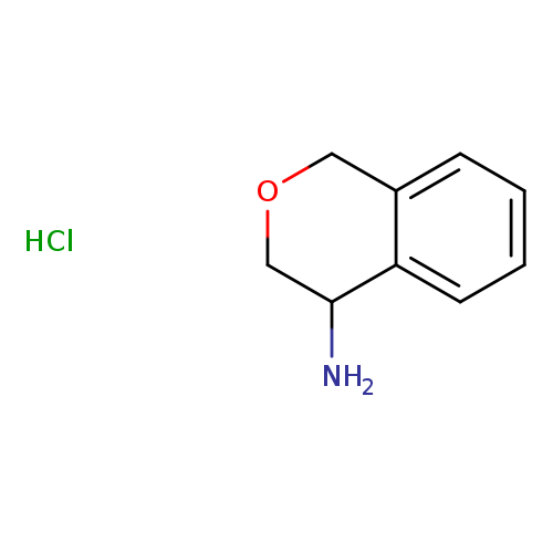 1H-2-Benzopyran-4-amine, 3,4-dihydro-, hydrochloride (1:1)