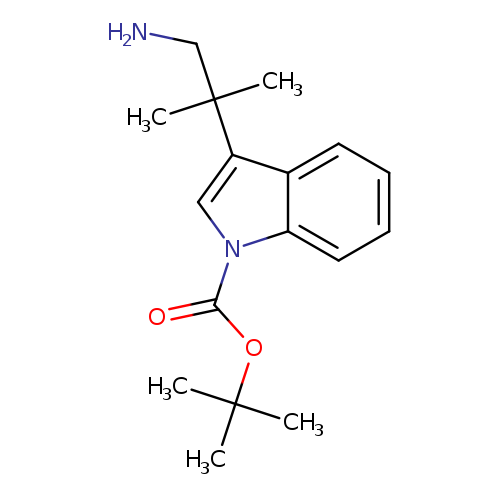TERT-BUTYL 3-(1-AMINO-2-METHYLPROPAN-2-YL)-1H-INDOLE-1-CARBOXYLATE