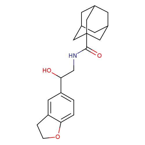 N-[2-(2,3-dihydro-1-benzofuran-5-yl)-2-hydroxyethyl]adamantane-1-carboxamide