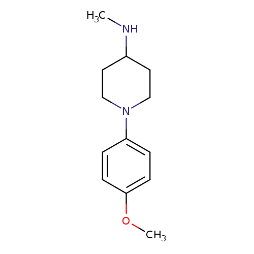 1-(4-methoxyphenyl)-N-methylpiperidin-4-amine