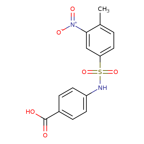 4-(4-methyl-3-nitrobenzenesulfonamido)benzoic acid
