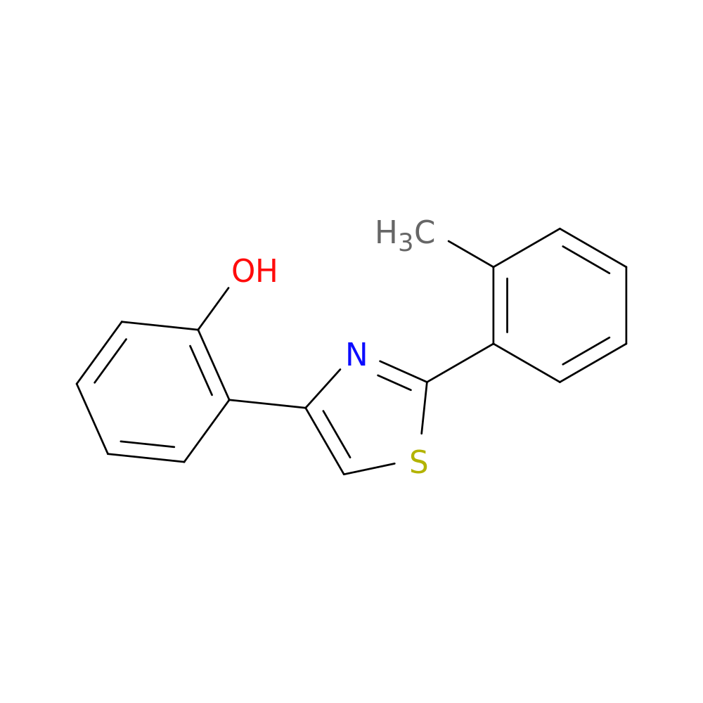 2-(2-Tolyl)-4-(2-hydroxyphenyl)thiazole