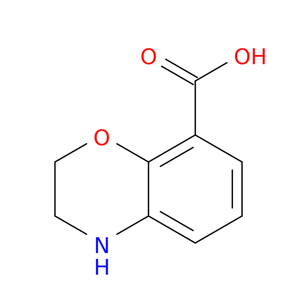 3,4-dihydro-2H-1,4-benzoxazine-8-carboxylic acid