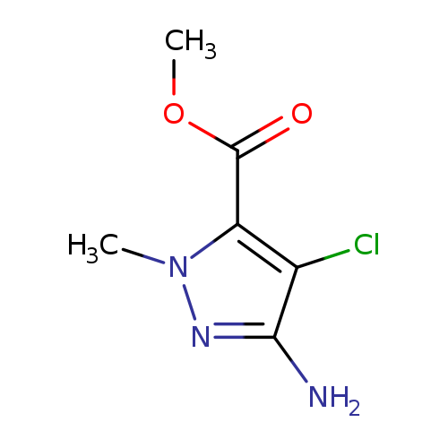 METHYL 3-AMINO-4-CHLORO-1-METHYL-1H-PYRAZOLE-5-CARBOXYLATE