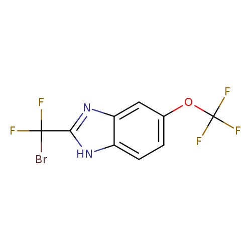 1H-BENZIMIDAZOLE, 5-(TRIFLUOROMETHOXY)-2-(TRIFLUOROMETHYL)-