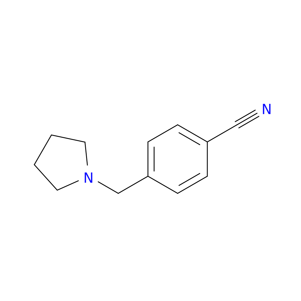 4-(Pyrrolidin-1-Ylmethyl)Benzonitrile Hydrochloride