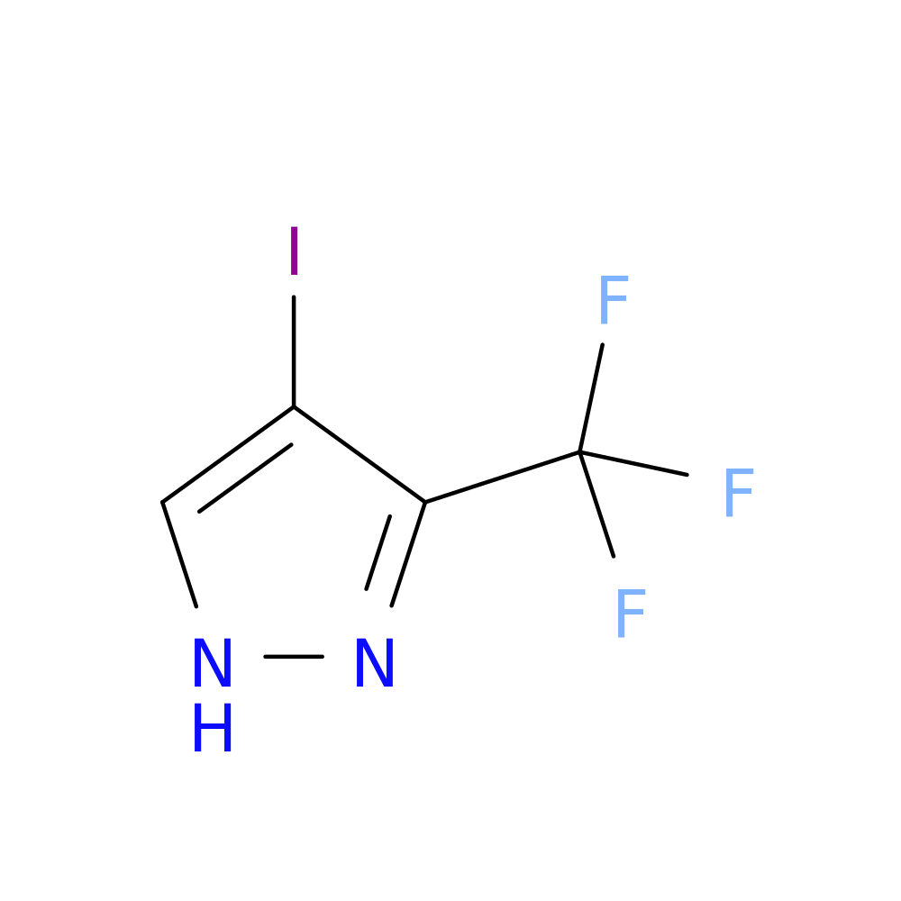 4-Iodo-3-(trifluoromethyl)-1H-pyrazole