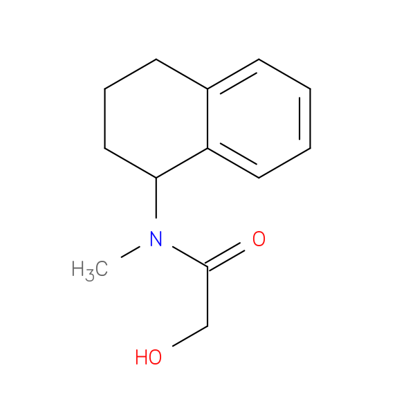 2-hydroxy-N-methyl-N-(1,2,3,4-tetrahydronaphthalen-1-yl)acetamide
