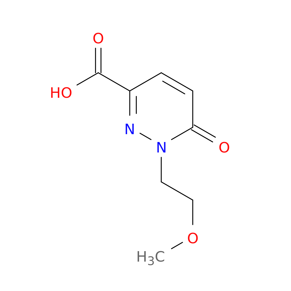 1-(2-Methoxy-ethyl)-6-oxo-1,6-dihydro-pyridazine-3-carboxylic acid