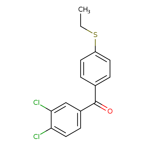 3,4-Dichloro-4'-(ethylthio)benzophenone