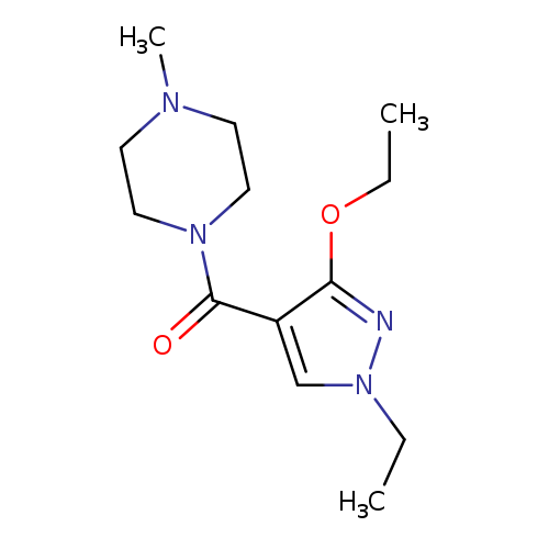 1-(3-ethoxy-1-ethyl-1H-pyrazole-4-carbonyl)-4-methylpiperazine