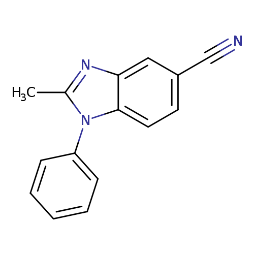 2-Methyl-1-phenylbenzodiazole-5-carbonitrile