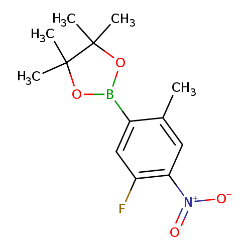 2-(5-Fluoro-2-methyl-4-nitrophenyl)-4,4,5,5-tetramethyl-1,3,2-dioxaborolane