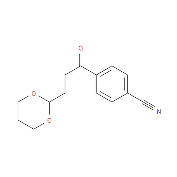 4'-Cyano-3-(1,3-dioxan-2-yl)propiophenone