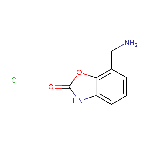 7-(aminomethyl)-2,3-dihydro-1,3-benzoxazol-2-onehydrochloride
