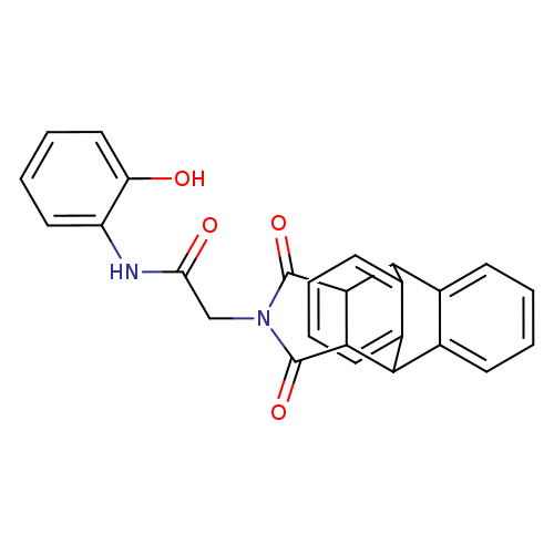 2-(16,18-dioxo-17-azapentacyclo[6.6.5.0~2,7~.0~9,14~.0~15,19~]nonadeca-2,4,6,9,11,13-hexaen-17-yl)-N-(2-hydroxyphenyl)acetamide