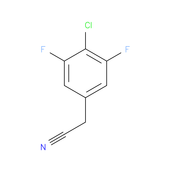 2-(4-chloro-3,5-difluorophenyl)acetonitrile