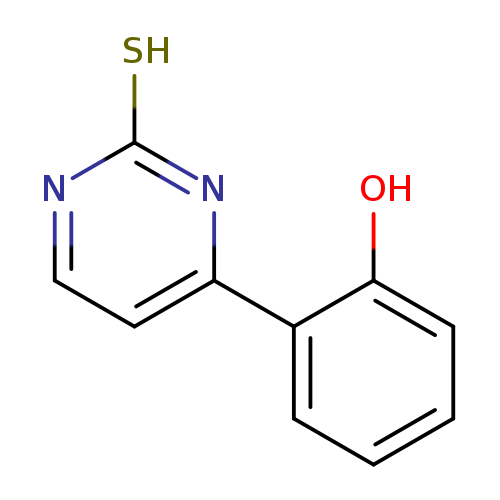 2-(2-sulfanylpyrimidin-4-yl)phenol