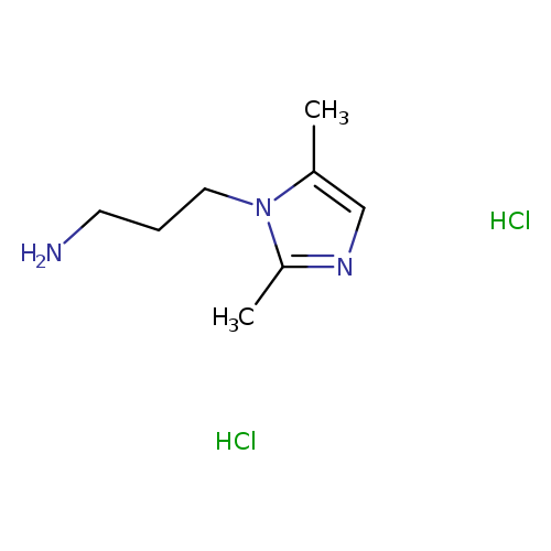 3-(2,5-dimethyl-1H-imidazol-1-yl)propan-1-amine dihydrochloride