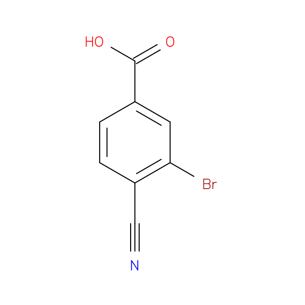 3-Bromo-4-Cyanobenzoic Acid