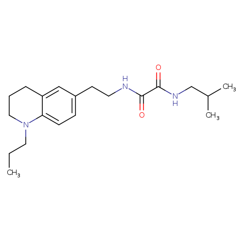 N-(2-methylpropyl)-N'-[2-(1-propyl-1,2,3,4-tetrahydroquinolin-6-yl)ethyl]ethanediamide