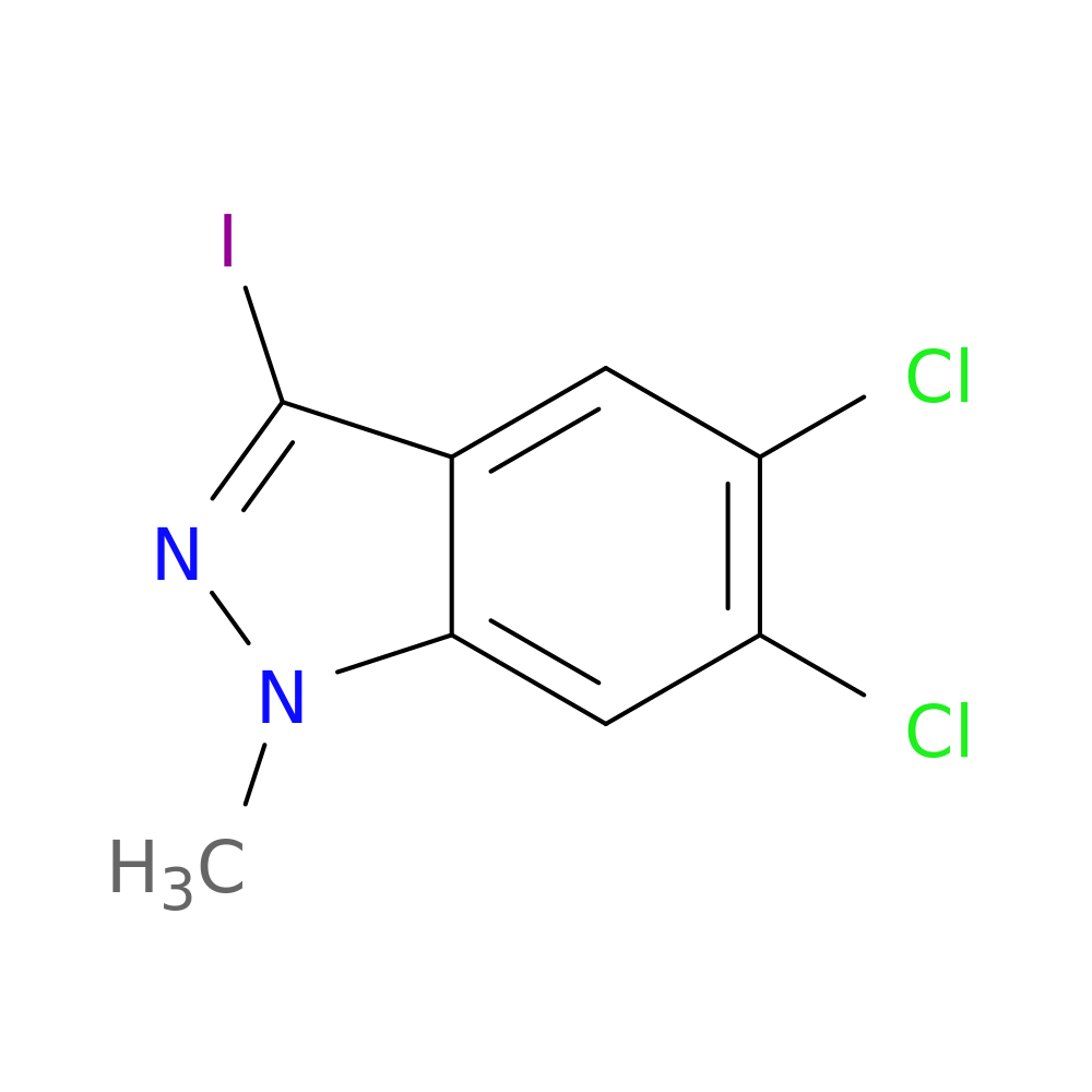 5,6-Dichloro-3-iodo-1-methyl-1H-indazole
