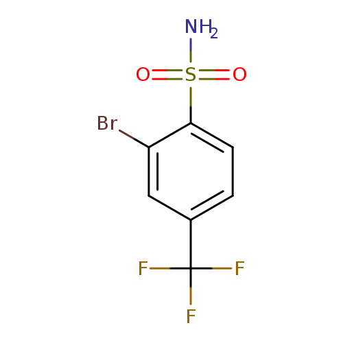 2-Bromo-4-(trifluoromethyl)benzenesulfonamide