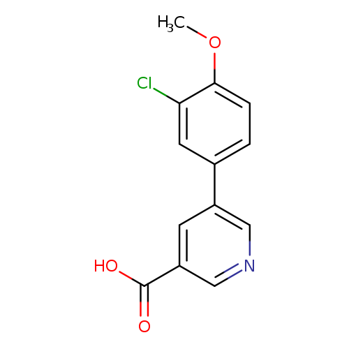 5-(3-Chloro-4-methoxyphenyl)nicotinic acid