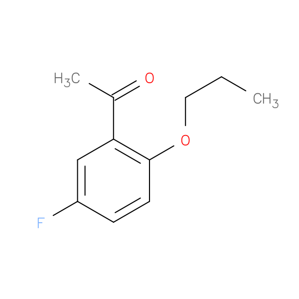 1-(5-Fluoro-2-propoxyphenyl)ethanone