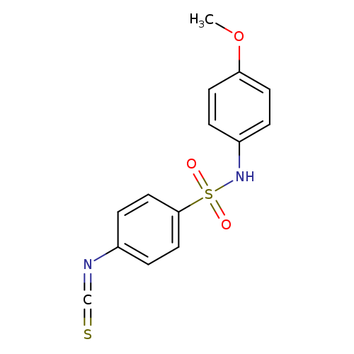 4-Isothiocyanato-n-(4-methoxyphenyl)benzenesulfonamide