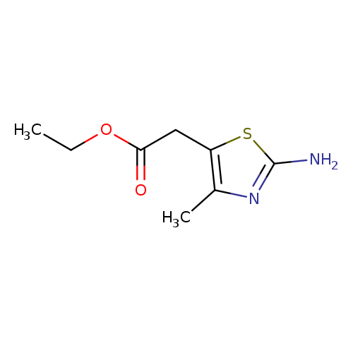 Ethyl 2-(2-amino-4-methyl-1,3-thiazol-5-yl)acetate