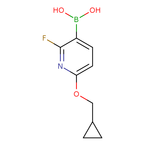 6-(Cyclopropylmethoxy)-2-fluoropyridine-3-boronic acid