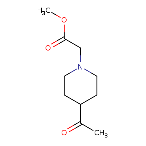 methyl 2-(4-acetylpiperidin-1-yl)acetate