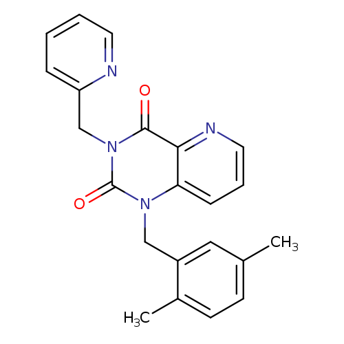 1-[(2,5-dimethylphenyl)methyl]-3-[(pyridin-2-yl)methyl]-1H,2H,3H,4H-pyrido[3,2-d]pyrimidine-2,4-dione