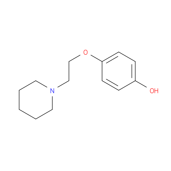4-[2-(1-Piperidinyl)ethoxy]phenol