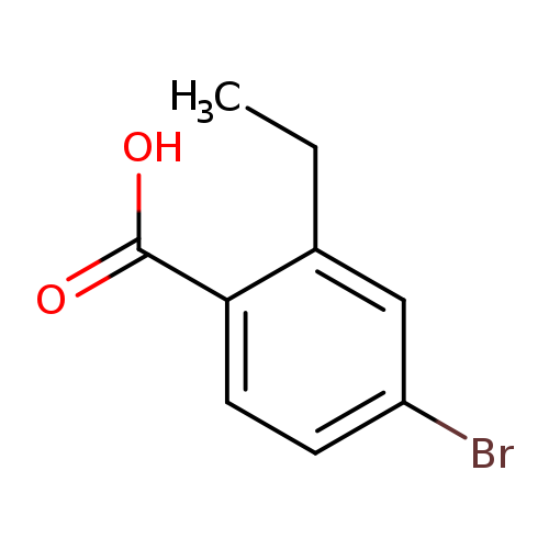 Benzoic acid, 4-bromo-2-ethyl- (9CI)