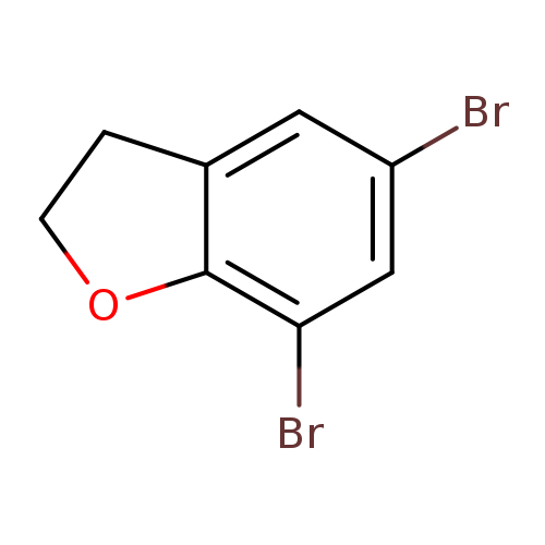 Benzofuran, 5,7-dibromo-2,3-dihydro-