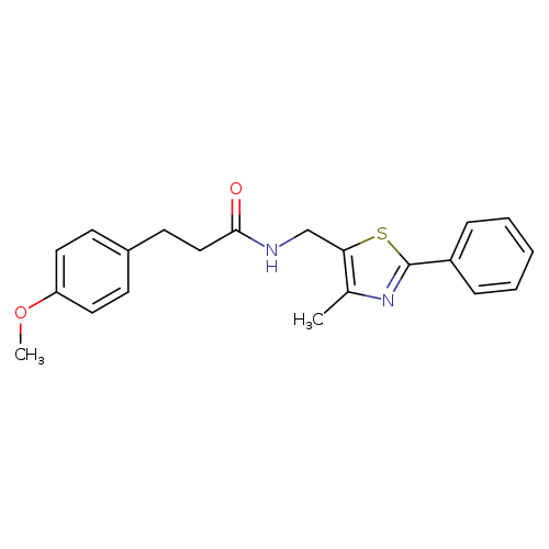 3-(4-methoxyphenyl)-N-[(4-methyl-2-phenyl-1,3-thiazol-5-yl)methyl]propanamide