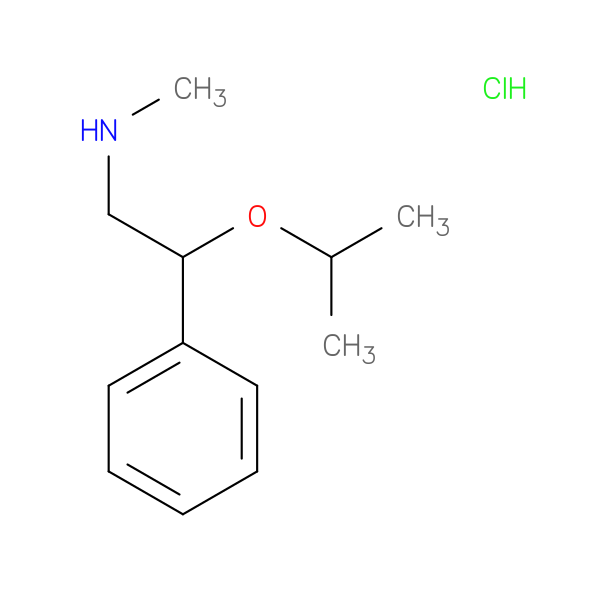 methyl[2-phenyl-2-(propan-2-yloxy)ethyl]amine hydrochloride