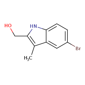 (5-Bromo-3-methyl-1H-indol-2-yl)methanol