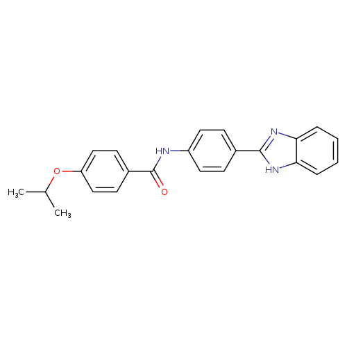 N-[4-(1H-1,3-benzodiazol-2-yl)phenyl]-4-(propan-2-yloxy)benzamide