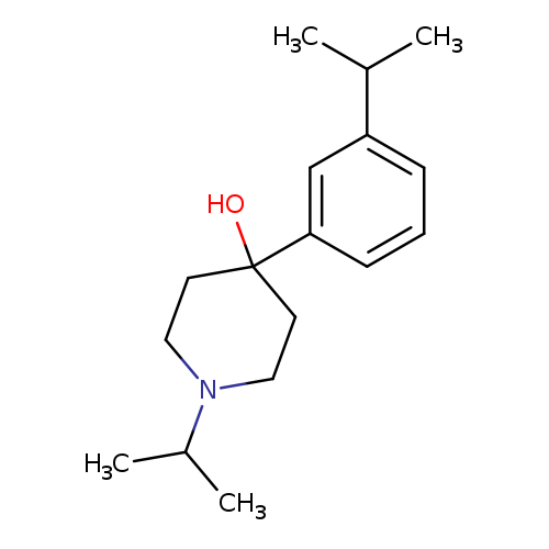 4-Hydroxy-4-(3-iso-propylphenyl)-1-iso-propylpiperidine