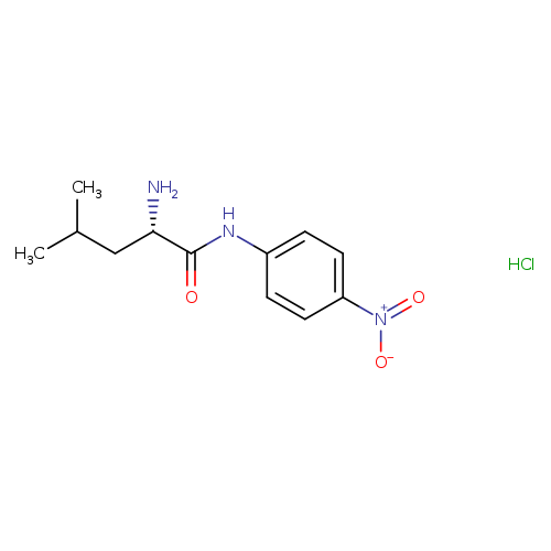 Pentanamide, 2-amino-4-methyl-N-(4-nitrophenyl)-, hydrochloride (1:1), (2S)-