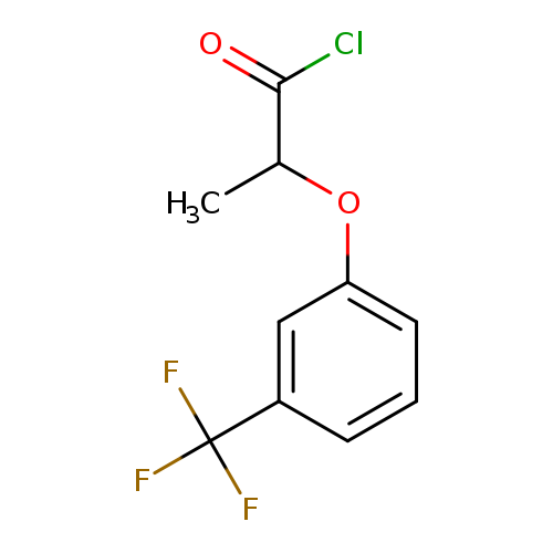 2-[3-(Trifluoromethyl)phenoxy]propanoyl chloride