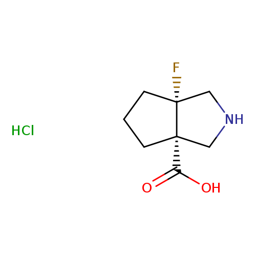 Rac-(3ar,6as)-6a-fluoro-octahydrocyclopenta[c]pyrrole-3a-carboxylic acid hydrochloride