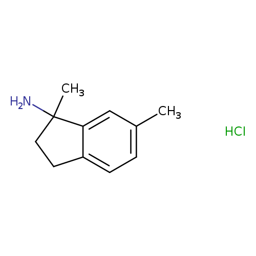 1,6-dimethyl-2,3-dihydro-1H-inden-1-amine hydrochloride