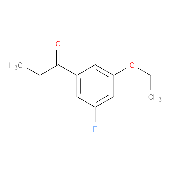 1-(3-Ethoxy-5-fluorophenyl)propan-1-one