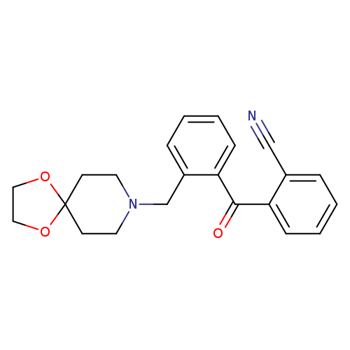2-(2-(1,4-Dioxa-8-azaspiro[4.5]decan-8-ylmethyl)benzoyl)benzonitrile