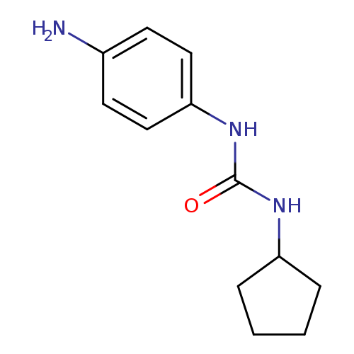 1-(4-aminophenyl)-3-cyclopentylurea