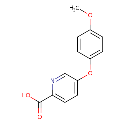 5-(4-Methoxyphenoxy)pyridine-2-carboxylic acid